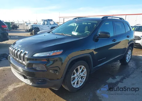 2016 Jeep Cherokee Sport из США, поврежденный, VIN 1C4PJLAB7GW293643